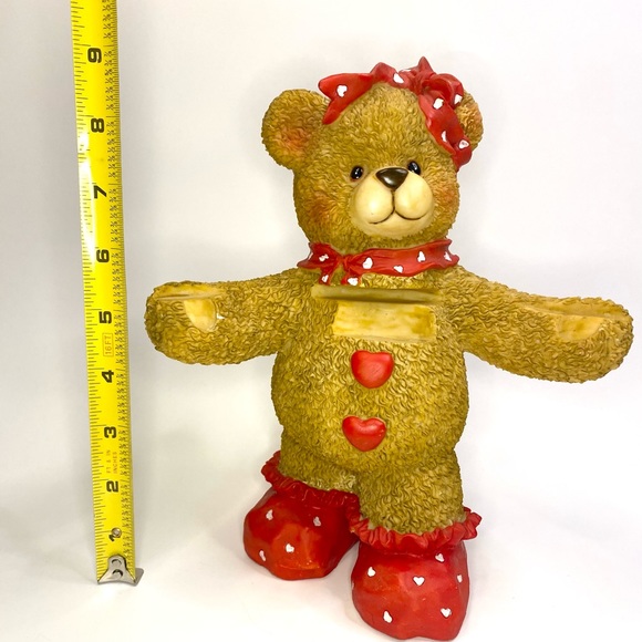 Teddy Bear Plate Holder Display Figure - Picture 7 of 9